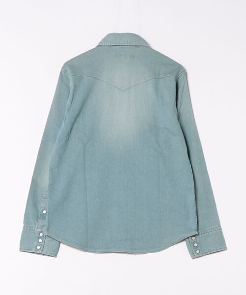 AYUITE（アユイテ）の「【Ca】【it】【AYUITE】ｿﾌﾄｽﾄﾚｯﾁﾃﾞﾆﾑ ｳｴｽﾀﾝｼｬﾂ（シャツ/ブラウス・メンズ・インディゴブルー/ブルー系その他・LARGE/MEDIUM/SMALL）」の3枚目の写真