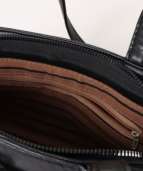 Burner(バーナー)の「【OKUOKU 0909】ベルトデザインショルダーバッグ oku-bag-24-32【GBT】(ショルダーバッグ・レディース・ブラック/ブラウン/ダークブラウン・FREE)」の6枚目の写真