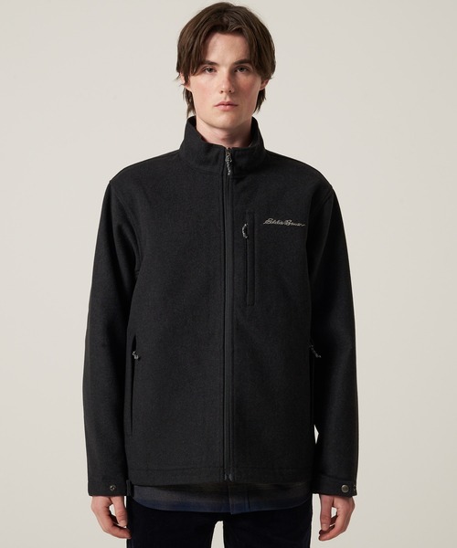 Eddie Bauer（エディーバウアー）の「ボンディング ウール ジップスタンド（ブルゾン・メンズ・チャコールグレー/ダークネイビー・XXL/XL/L/M/S）」の19枚目の写真