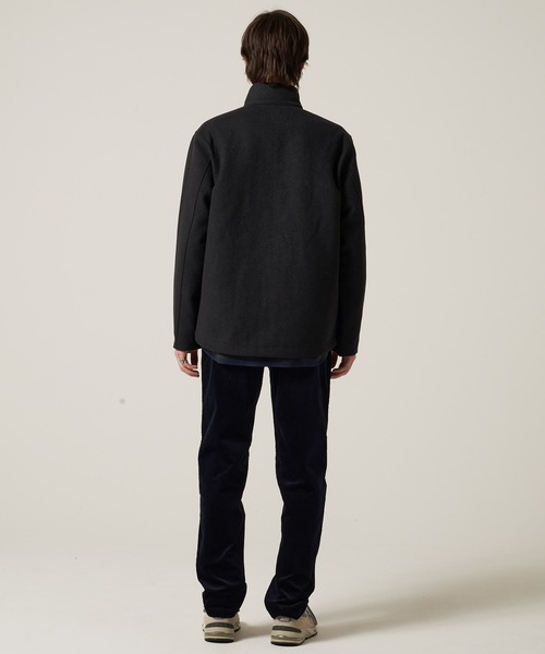 Eddie Bauer（エディーバウアー）の「ボンディング ウール ジップスタンド（ブルゾン・メンズ・チャコールグレー/ダークネイビー・XXL/XL/L/M/S）」の17枚目の写真