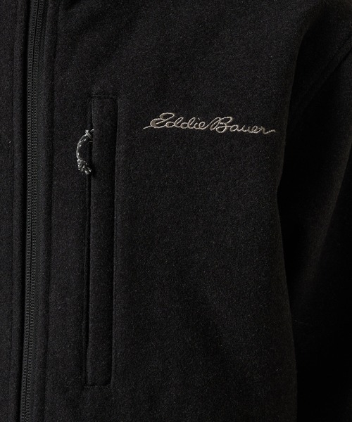 Eddie Bauer（エディーバウアー）の「ボンディング ウール ジップスタンド（ブルゾン・メンズ・チャコールグレー/ダークネイビー・XXL/XL/L/M/S）」の6枚目の写真