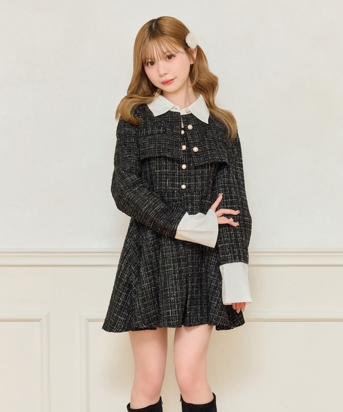 apres jour（アプレジュール）の「【セット着用可能】ツイードショート