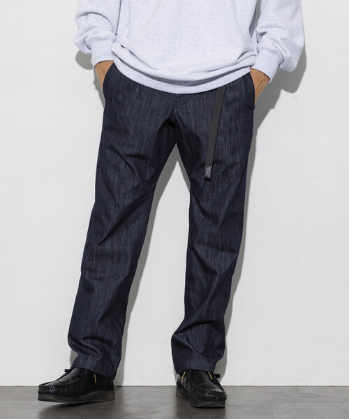 FREAK'S STORE(フリークスストア)の「ウェービングベルト スリムフィット クライミングパンツ Fabric by SOLOTEX(R)(チノパンツ・メンズ・チャコールグレー/ブラック/ベージュ/その他7・SMALL/MEDIUM/LARGE)」の4枚目の写真