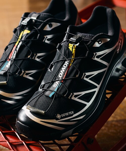 SALOMON(サロモン)の「SALOMON: XT-6 GTX(スニーカー・メンズ・ダークグリーン/レッド/ブラック・10/11/9/8)」の6枚目の写真