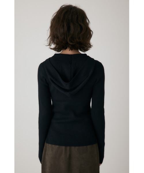 crie conforto(クリーコンフォルト)の「バラクラバニット 秋服 / 冬服 / 長袖 / フード有り(ニット/セーター・レディース・グレー/ライトイエロー/オフホワイト/ブラック・FREE)」の14枚目の写真