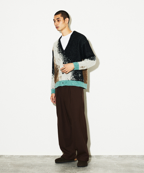 セール】モヘア ミックス グラデーション カーディガン（カーディガン