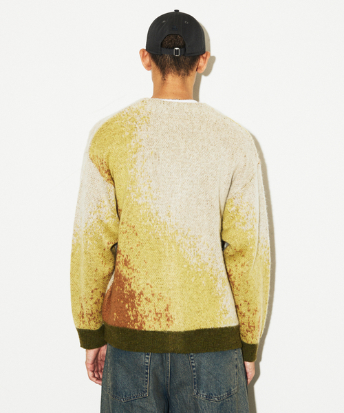 セール】モヘア ミックス グラデーション カーディガン（カーディガン