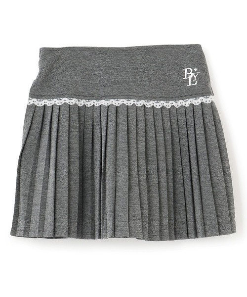 by LOVEiT（バイラビット）の「ティアードプリーツスカート（スカート・キッズ・グリーン/ブラウン/ネイビー/グレー系・150cm/140cm/130cm/160cm/120cm）」の13枚目の写真