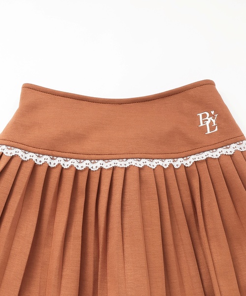 by LOVEiT（バイラビット）の「ティアードプリーツスカート（スカート・キッズ・グリーン/ブラウン/ネイビー/グレー系・150cm/140cm/130cm/160cm/120cm）」の16枚目の写真