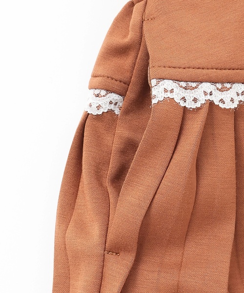 by LOVEiT（バイラビット）の「ティアードプリーツスカート（スカート・キッズ・グリーン/ブラウン/ネイビー/グレー系・150cm/140cm/130cm/160cm/120cm）」の17枚目の写真