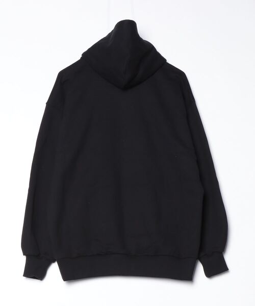 CINOH(チノ)の「HELENE SWEAT OPEN HOODIE(パーカー・メンズ・ブラック/グレー・38/46)」の3枚目の写真