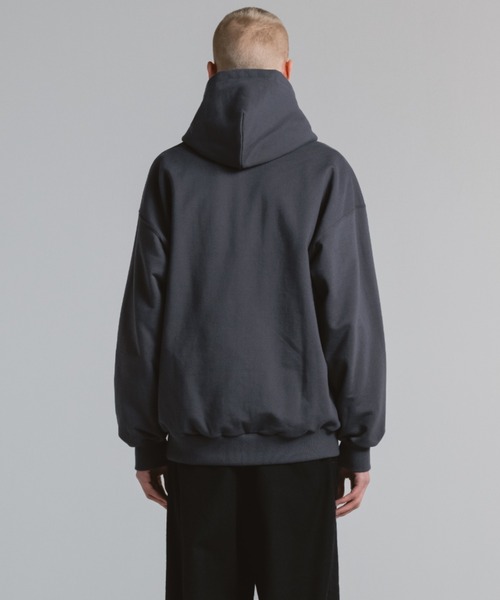CINOH(チノ)の「HELENE SWEAT OPEN HOODIE(パーカー・メンズ・ブラック/グレー・38/46)」の14枚目の写真