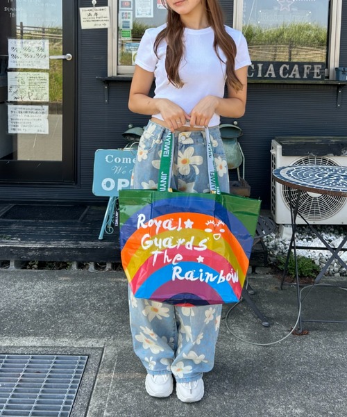 Loco Ocean（ロコオーシャン）の「レインボープリント ビッグトートバッグ（トートバッグ・レディース・A・ONE SIZE）」の14枚目の写真