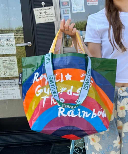Loco Ocean（ロコオーシャン）の「レインボープリント ビッグトートバッグ（トートバッグ・レディース・A・ONE SIZE）」の6枚目の写真