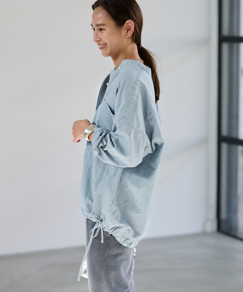 ≪WEB限定 / 追加≫ダンガリードロストシャツ 2（シャツ/ブラウス