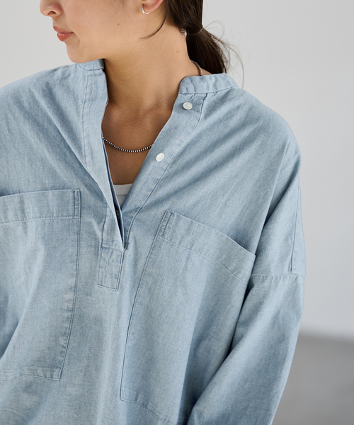 ≪WEB限定 / 追加≫ダンガリードロストシャツ 2（シャツ