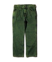 オリーブグリーン ブーツカットデニム オリーブグリーン ブーツカットデニム Mサイズ - メルカリ