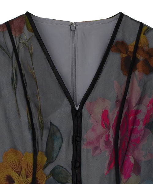 UND GRACE CHIFFON VEIL DRESS（ワンピース）｜Ameri（アメリ）の