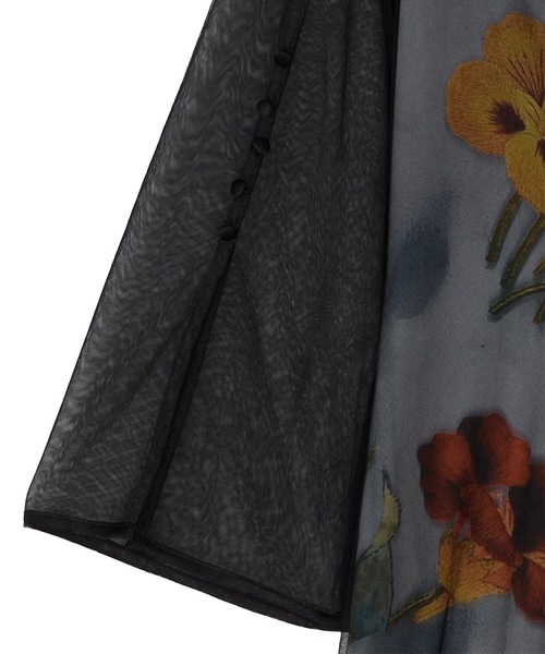 UND GRACE CHIFFON VEIL DRESS（ワンピース）｜Ameri（アメリ）の