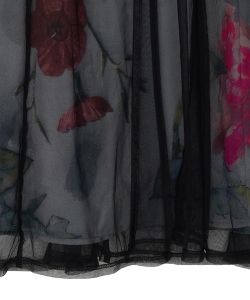 Ameri（アメリ）の「UND GRACE CHIFFON VEIL DRESS（ワンピース）」 - WEAR