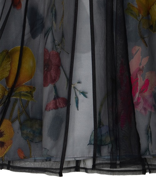 Ameri（アメリ）の「UND GRACE CHIFFON VEIL DRESS（ワンピース）」 - WEAR