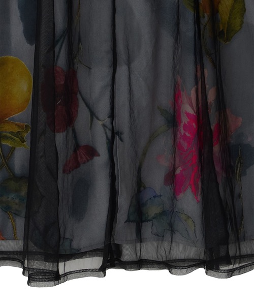 UND GRACE CHIFFON VEIL DRESS（ワンピース）｜Ameri（アメリ）の