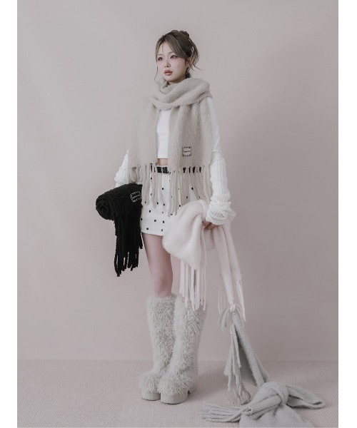 ヘアリーボリュームマフラー（マフラー）｜Darich（ダーリッチ）の