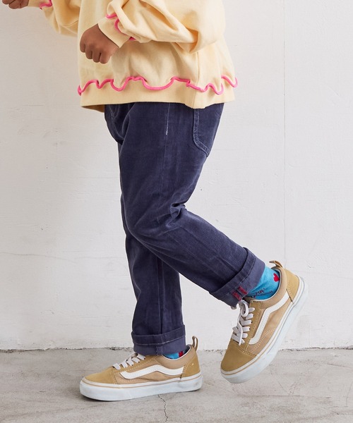 Life Support Products（ライフサポートプロダクツ）の「コールテンFRIENDSパンツ（その他パンツ・キッズ・ネイビー/ライトグレー/ブラウン/テラコッタ/ライトブルー・90/100/110/120/80/130/95/140/150）」の5枚目の写真