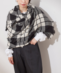 〈ASAUCE MELER〉アソースメレ ストール　ウール DRESSTERIOR ストール マフラー ASAUCE MELER（アソースメレ