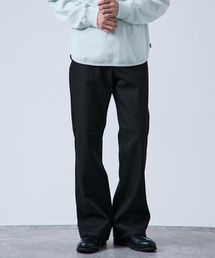 12.5oz 5ポケット セミフレアリジットデニム