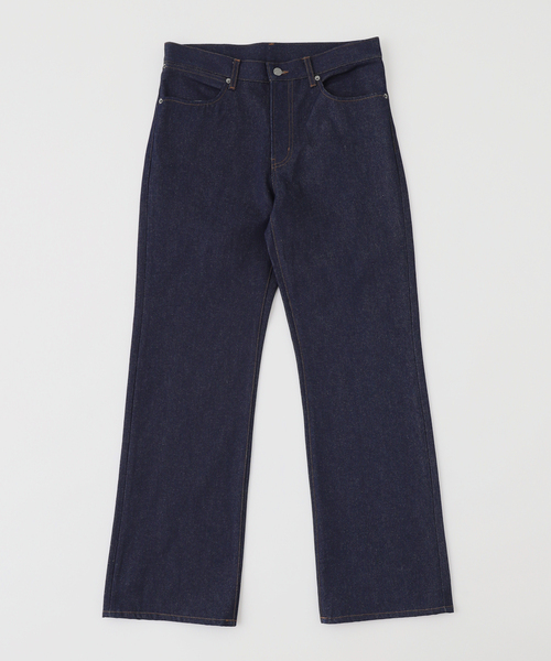 B.C STOCK（ベーセーストック）の「12.5oz 5ポケット セミフレアリジットデニム（デニムパンツ・メンズ・ネイビー/ブラック・SMALL/MEDIUM/LARGE）」の15枚目の写真