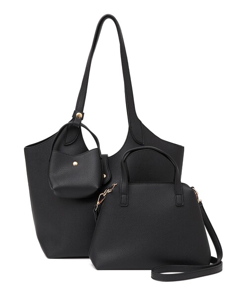 セール】SHIPS any: マルチウェイ ショルダー インバッグ付 A4 トート