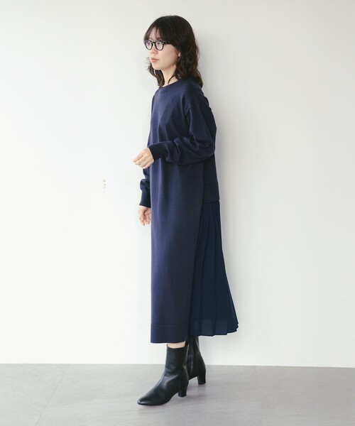 B:MING by BEAMS(ビーミングバイビームス)の「2WAY ドッキング ワンピース(ワンピース・レディース・グレー/ネイビー・MEDIUM/SMALL)」の10枚目の写真