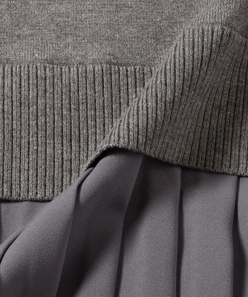 B:MING by BEAMS(ビーミングバイビームス)の「2WAY ドッキング ワンピース(ワンピース・レディース・グレー/ネイビー・MEDIUM/SMALL)」の14枚目の写真