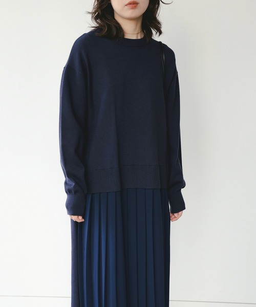 B:MING by BEAMS(ビーミングバイビームス)の「2WAY ドッキング ワンピース(ワンピース・レディース・グレー/ネイビー・MEDIUM/SMALL)」の4枚目の写真