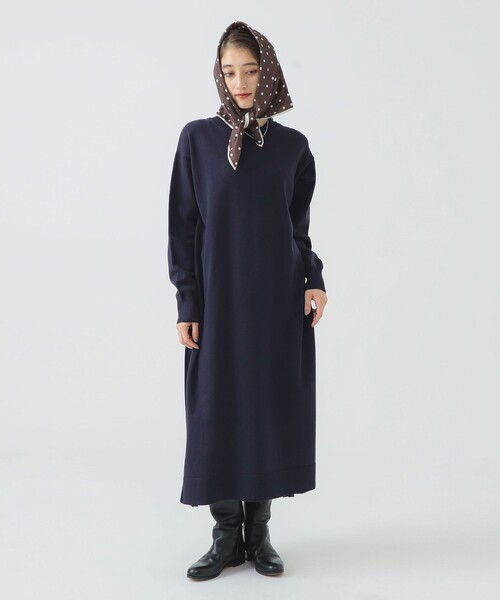 B:MING by BEAMS(ビーミングバイビームス)の「2WAY ドッキング ワンピース(ワンピース・レディース・グレー/ネイビー・MEDIUM/SMALL)」の8枚目の写真