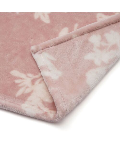 セール】【あったか寝具】WARMY ふわふわ フラワー ブランケット（毛布