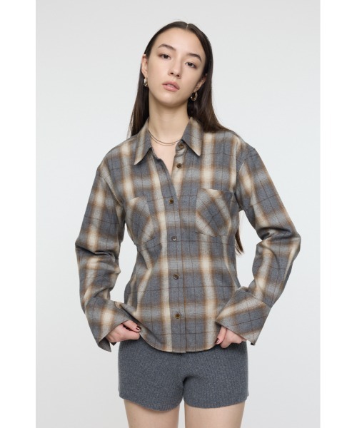 即完売 moussy チェックシャツ セール】LOOSE CHECK シャツ（シャツ/ブラウス）｜MOUSSY（マウジー
