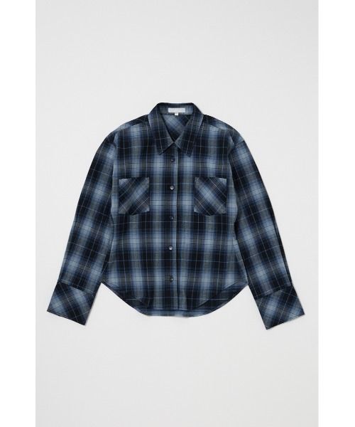 即完売 moussy チェックシャツ セール】FRONT TIED CHECK シャツ（シャツ/ブラウス）｜MOUSSY