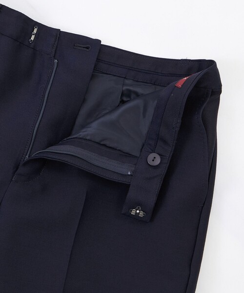 amaca(アマカ)の「【ATELIER COLLECTION】 シルクウールツイルパンツ(その他パンツ・レディース・ダークネイビー・40/38)」の9枚目の写真