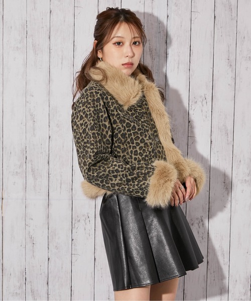 セール】《ファーデザイン×デニム》レディース ジャケット 裏付き