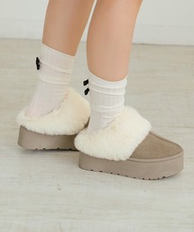 DONOBAN（ドノバン）の「厚底ムートンスリッポン（スリッポン）」