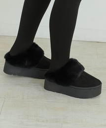 DONOBAN（ドノバン）の「厚底ムートンスリッポン（スリッポン）」