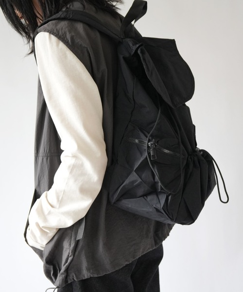 Port(ポート)の「【 Port / ポート 】 フラップ ドロスト ポケット リュック #(バックパック/リュック・レディース・ブラウン/ブラック/アイボリー・FREE)」の16枚目の写真