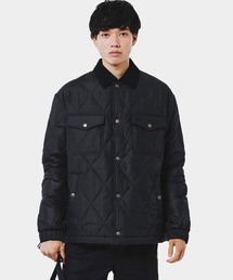 【美品】LACOSTE キルティングジャケット 5 ブラック L.XLサイズ相当 LACOSTE｜ラコステのジャケット⁄アウター（ブラック⁄黒色系