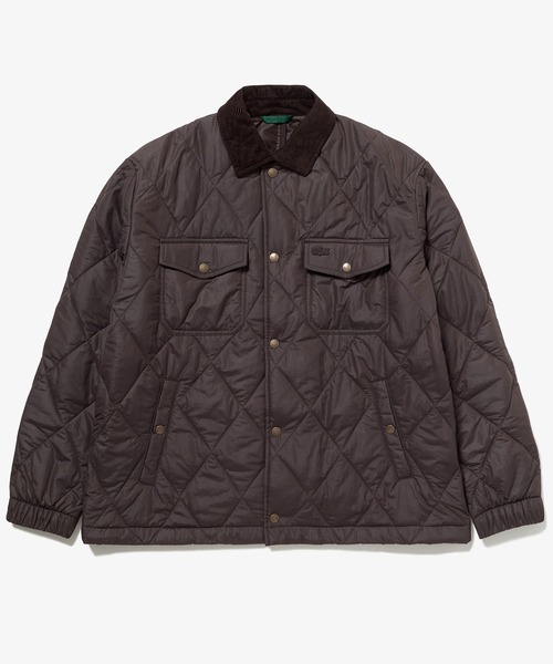 LACOSTE(ラコステ)の「THERMORE中綿 コーデュロイカラーキルティングジャケット(ブルゾン・メンズ・ダークブラウン/ブラック/ネイビー・50/48/46/52)」の5枚目の写真