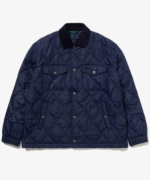 THERMORE中綿 コーデュロイカラーキルティングジャケット（ブルゾン