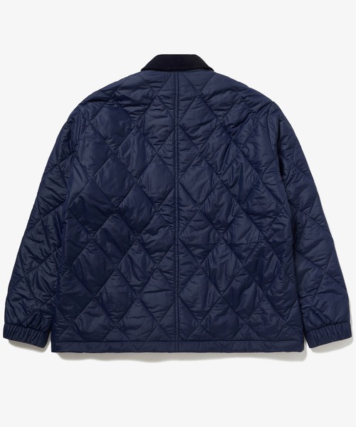 THERMORE中綿 コーデュロイカラーキルティングジャケット（ブルゾン