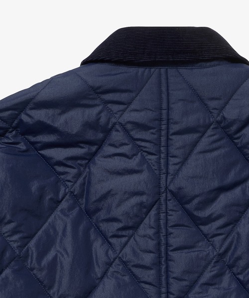 THERMORE中綿 コーデュロイカラーキルティングジャケット（ブルゾン