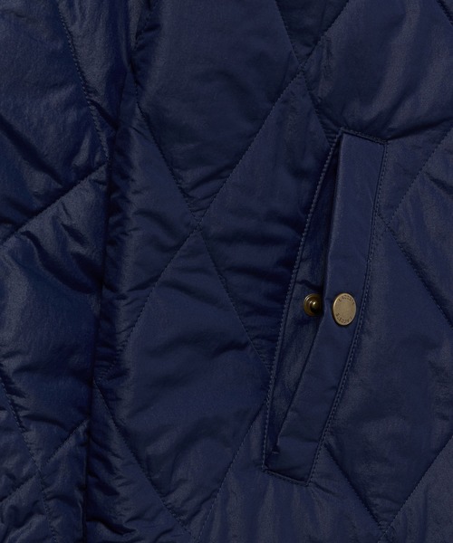 THERMORE中綿 コーデュロイカラーキルティングジャケット（ブルゾン